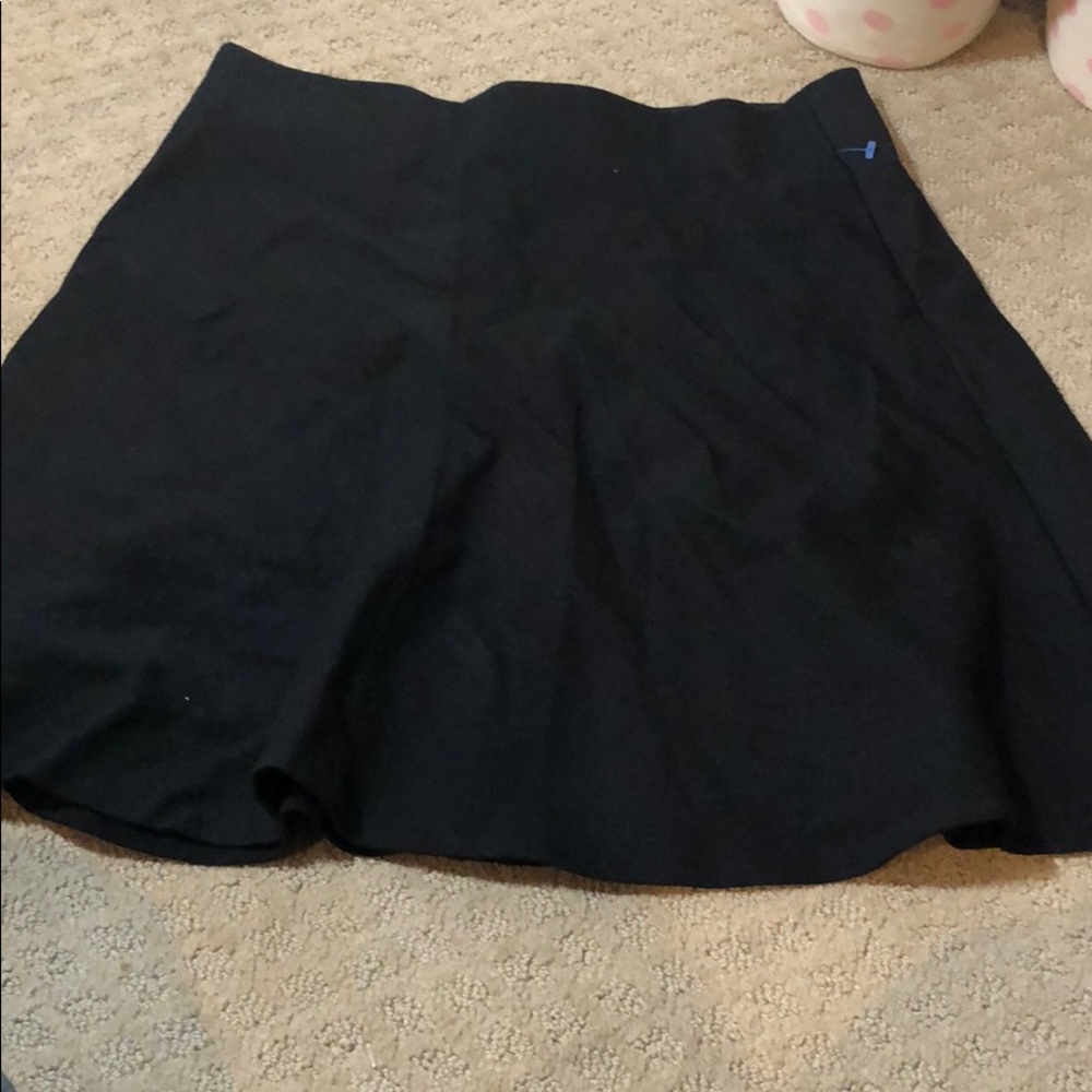 Simple black skirt